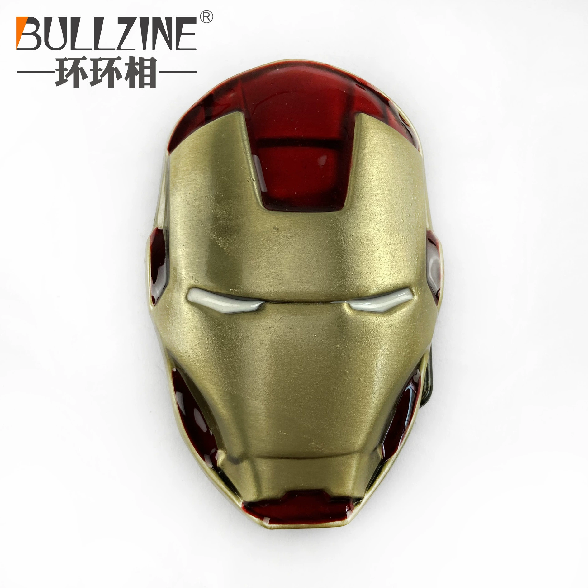 Металлический стильный пояс BULLZINE, ретро пряжка