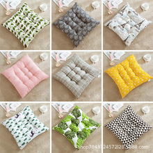 坐垫椅垫学生教室屁股垫餐椅凳子垫榻榻米垫子棉麻软垫办公室座垫