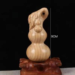 桃木手把件 文玩手把件地攤擺件 生肖可愛飾品精雕手把件桌面擺件