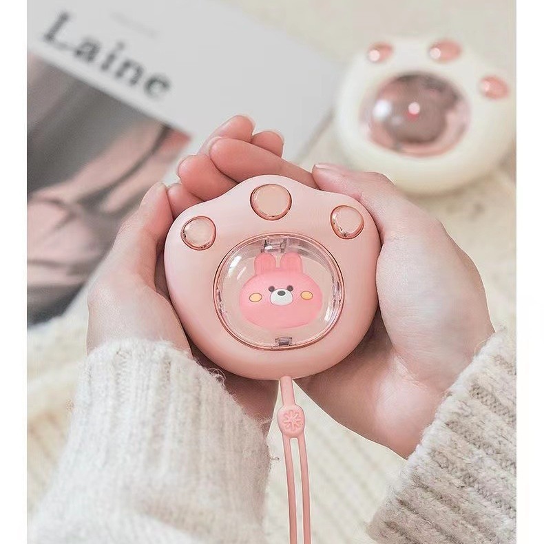 Garra de gato mano calentador de carga USB portátil mini invierno mano caliente huevo dos en uno nuevo bebé calentador