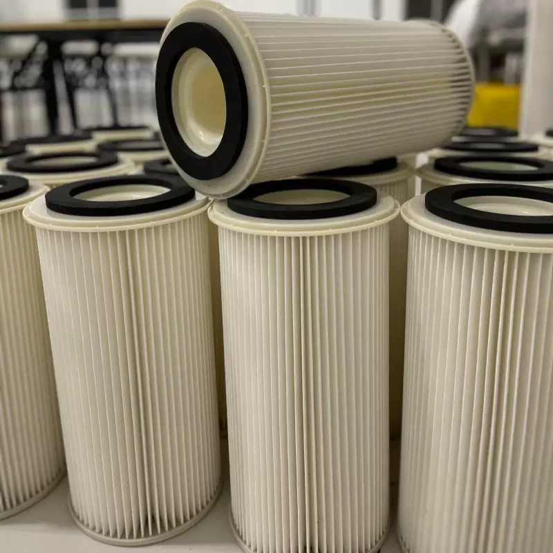 圣洁供应除尘滤芯 滤筒工业滤芯 聚酯纤维材质PTFE覆膜滤芯