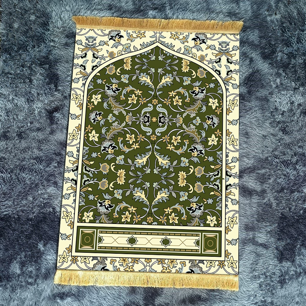 Складывающийся этнический нескользящий коврик, стираемый, 70×110 см (также 80×120 см)