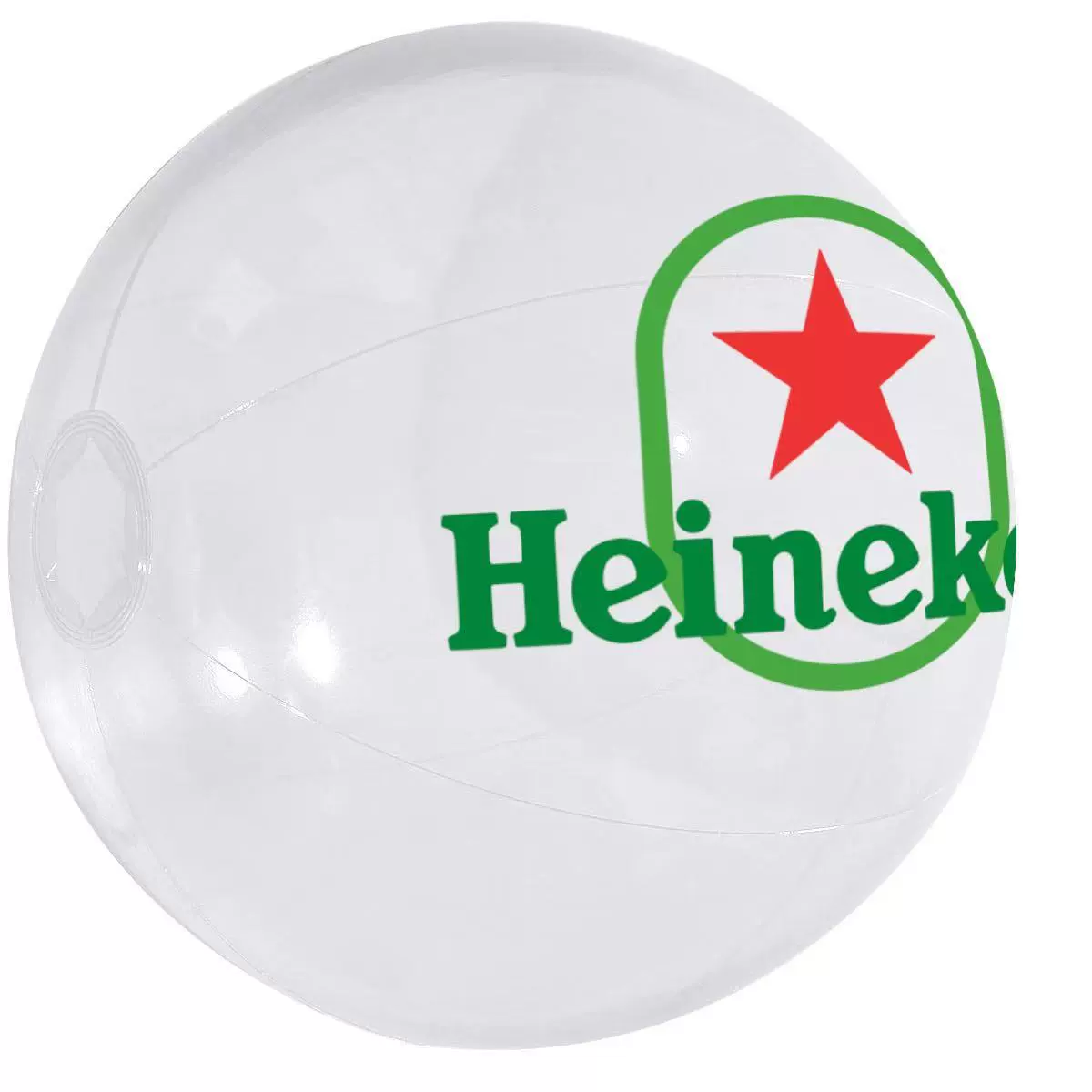 定制LOGO充气球加厚充气沙滩球pvc透明水球运动戏水海滩球玩具