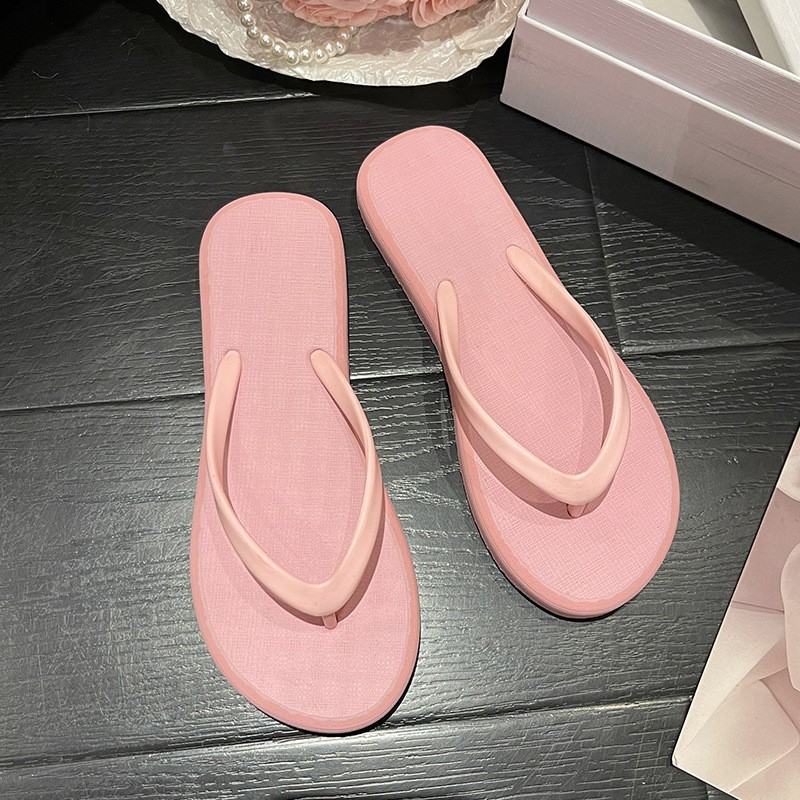 Chanclas simples de gama alta para mujer verano 2023 nuevas celebridades populares de Internet chanclas al aire libre zapatillas antideslizantes