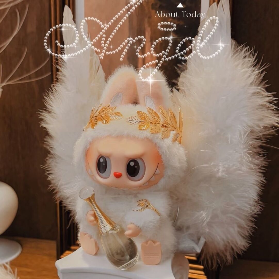 POP MART LABUBU Monsters Plush Coca Cola Angel's Wings Baby