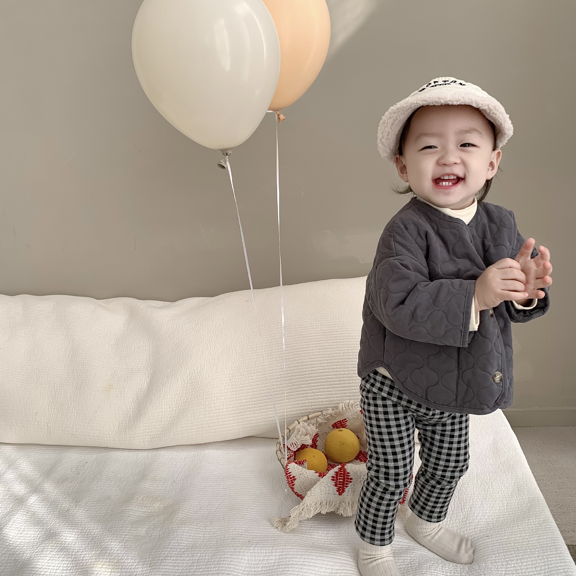 Chaqueta Acolchada Ligera para Niño de Algodón Térmica para Invierno