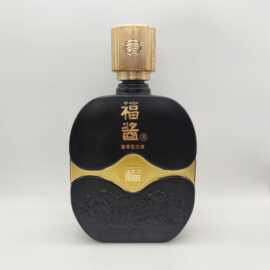 喷涂玻璃瓶一斤装白酒瓶500ml密封玻璃酒瓶喜宴待客酒瓶宴会酒瓶