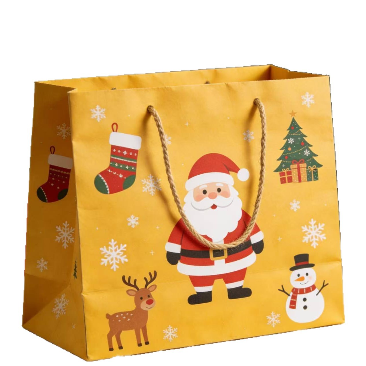 Bolsas de regalo impresas con toallas de papel, bolsas de regalo adecuadas para cumpleaños, bodas, bebés, Navidad y Regalos de Año Nuevo