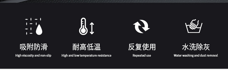 Car Anti-Slip Mat, Complete Collection of Car Interior Decoration Items, Dashboard High-Temperature Resistant Storage Mat, Car Center Console Sun Protection Mat