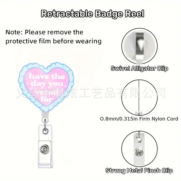 acrylic cartoon badge