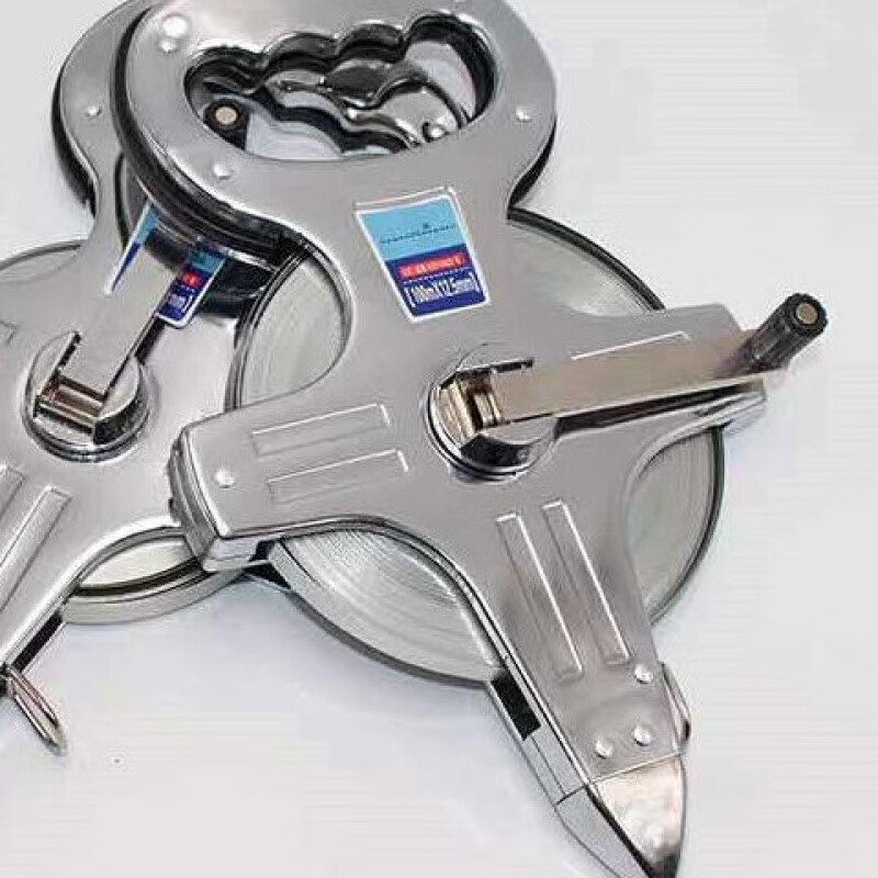 Regla de marco de acero, cinta de acero portátil, cinta de acero, cinta de medición de ingeniería de construcción, 30m, 50m, 100m, inserción de tierra, otros