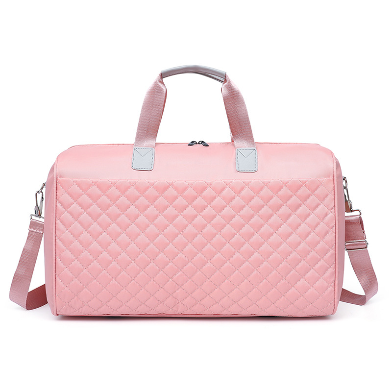 2024 Bolso de yoga de fitness deportivo portátil de gran capacidad de nuevo estilo transfronterizo Mochila de viaje al aire libre de corta distancia Lingge de moda