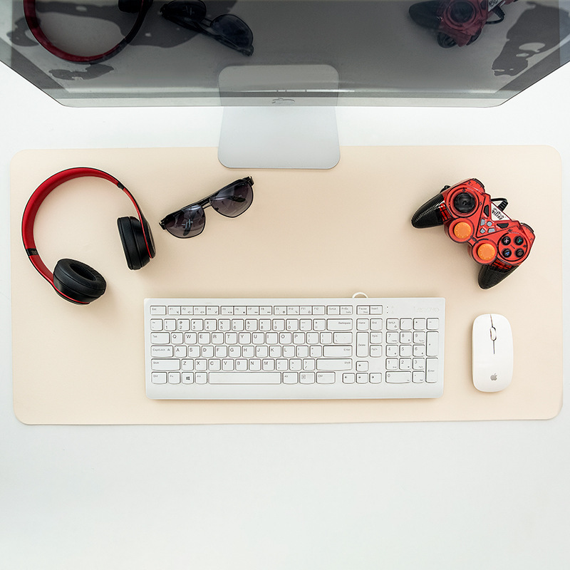 メーカースポットアマゾンクロスボーダーレザーマウスパッド大型防水デスクパッド学生ライティングパッドプリントロゴ|undefined
