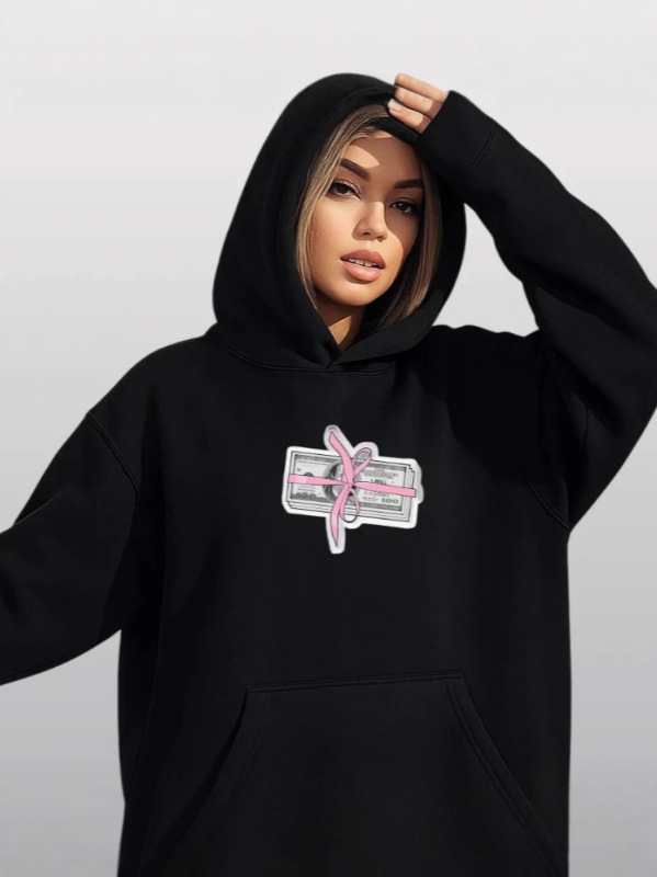 秋冬季美式新款时尚趣味小众别致潮牌印花hiphop加厚连帽舒适卫衣|undefined