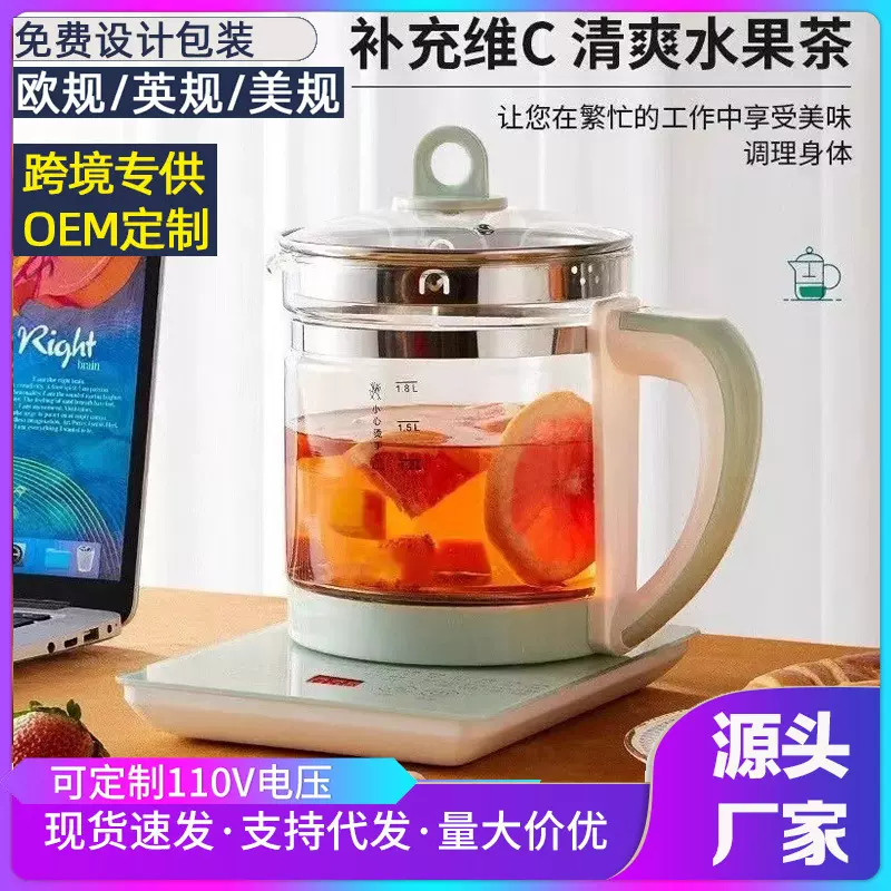 新品养生壶办公室家用多功能烧水壶煎药壶煮茶养生壶礼品一件代发