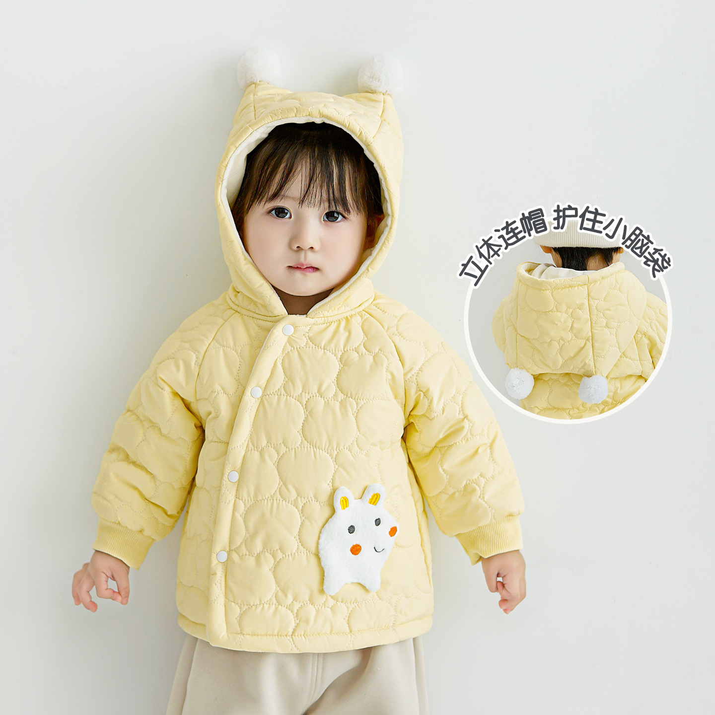 Primavera, otoño, invierno, ropa de invierno para niños y niñas, abrigo de algodón para niños, chaqueta de algodón para bebés.