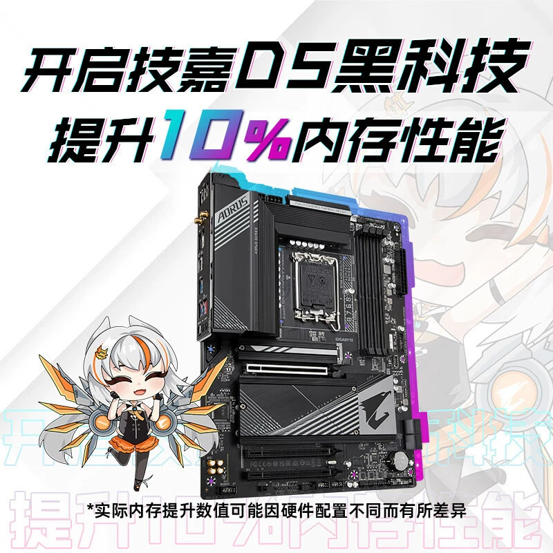 Совместимая материнская плата Intel Gigabyte B760 AORUS ELITE AX LGA1700