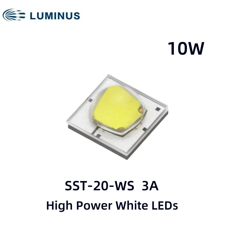 3535 оригинальный Lumileds SST20 высокой яркости белый свет мощный 10 Вт мощный фонарик led3V 3A