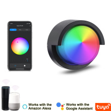 亚马逊涂鸦智能户外防水庭院壁灯围墙led壁挂灯家居氛围床头灯饰