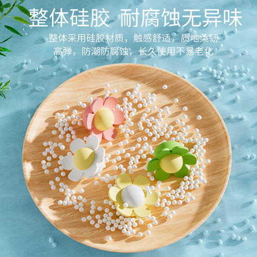 Overflow hole plug Face basin overflow hole sealing cover Hand basin side hole silicone plug Pool stopper
