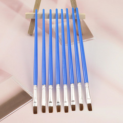 Plastic Stick 17cm Student Painting Graffiti DIY Digital Oil Painting Pen Gypsum Ceramic Kite Painting Flat Head Painting Pen 