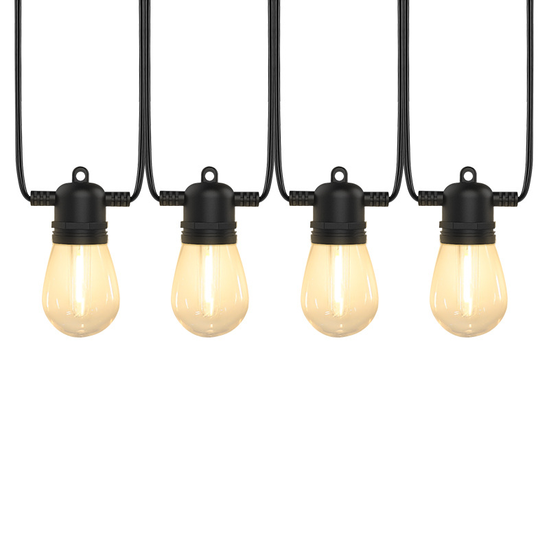 S14 estándar americano estándar europeo T13 cadena ligera atmósfera decorativa luz camping al aire libre LUZ DE Navidad con cadena ligera