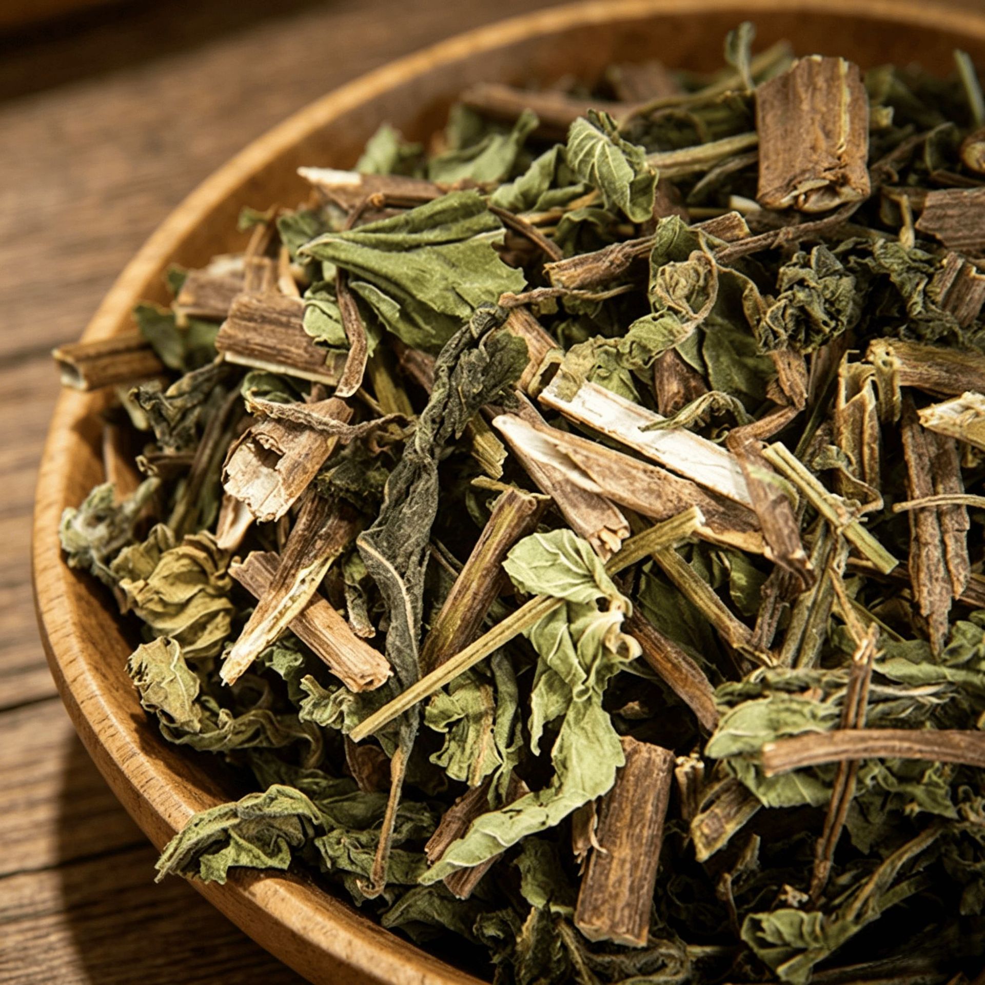 Dried Mint Stems Bo He Geng 500g Chinese Herbal Mint Stalks for Tea and Decoction in use