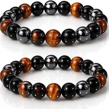 ���l�¿��鴮 ins�Lʯ�^ˮ���ִ���ҫʯ 10mm������朿羳����