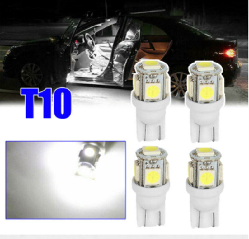 28PCS conjunto de lámparas interiores LED de automóviles T10 luz de ancho de doble punta luz de lectura 28 piezas de luz de matrícula