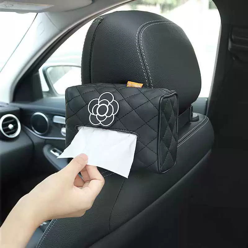 Автомобильная коробка для салфеток, креативная простая коробка для подлокотника в салоне автомобиля, солнцезащитный козырек, автомобильный подвесной интернет, знаменитая Автомобильная бумажная коробка для женщин