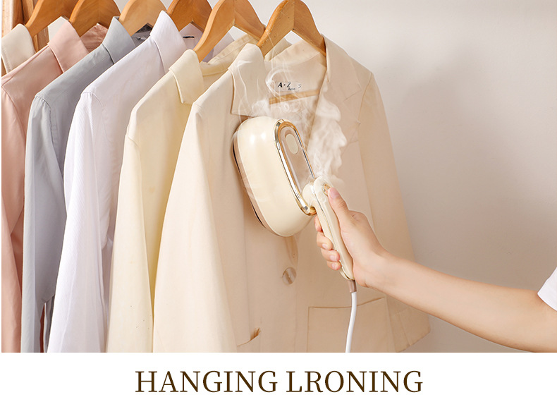 Mini Garment Steamer Portable Foldable Steam Iron For Clothes_voghion.com