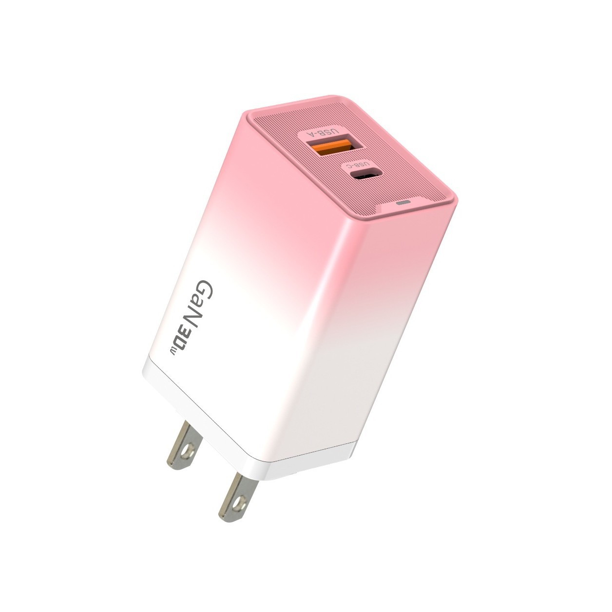 PD 30W Sürətli Şarj Adapteri USB və Type-C İki Portlu