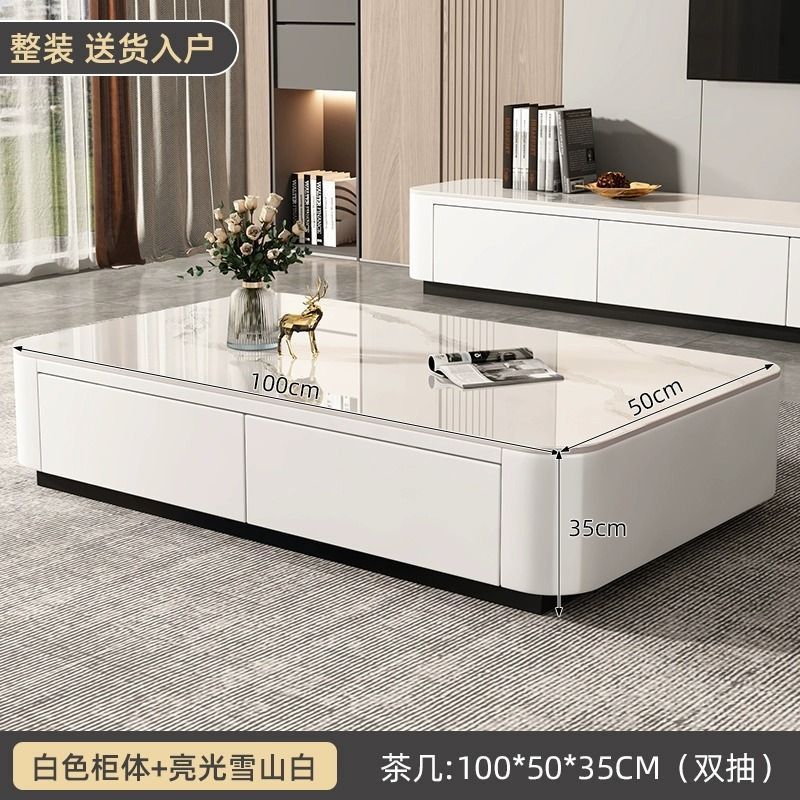 설산 화이트 슬레이트 + 화이트 캐비닛 [집까지 배송, 설치 불필요]