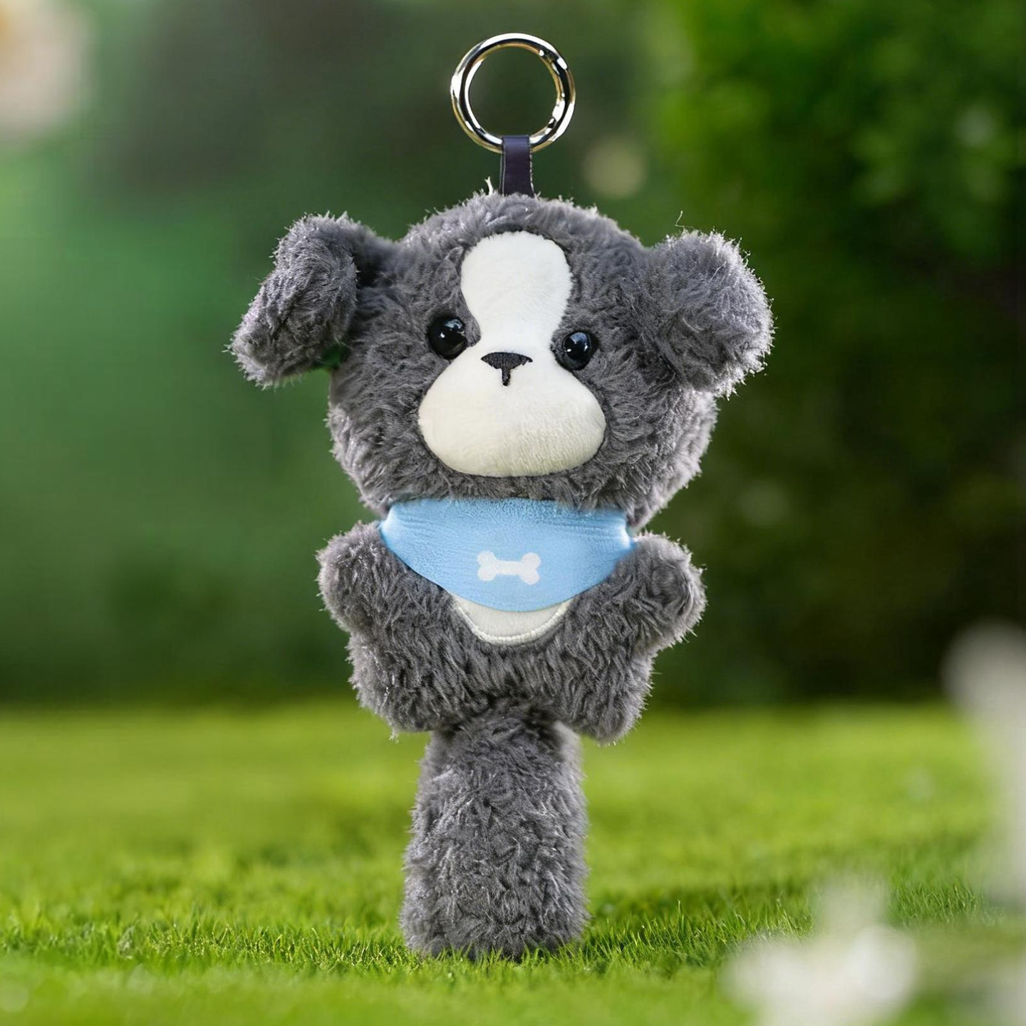KOKI casa peluche colgante bolígrafo descomprimir muñeca pequeño llavero lindo ardilla regalo de estudiante bolsos creativos colgante