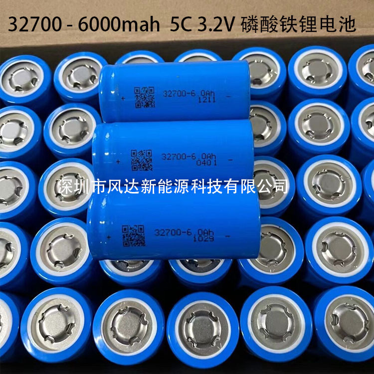 全新冠佳32700 6000mah 3C磷酸铁锂3.2V 太阳能 户外储能电源电池
