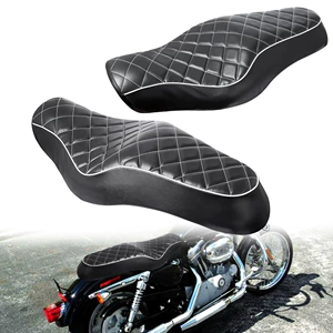 Motosiklet Harley 883 XL1200 üçün qoşa oturacaq yastığı