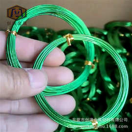 彩色铝丝DIY创意氧化铝丝小学生动手创意教学1mm*5米专用纯铝丝