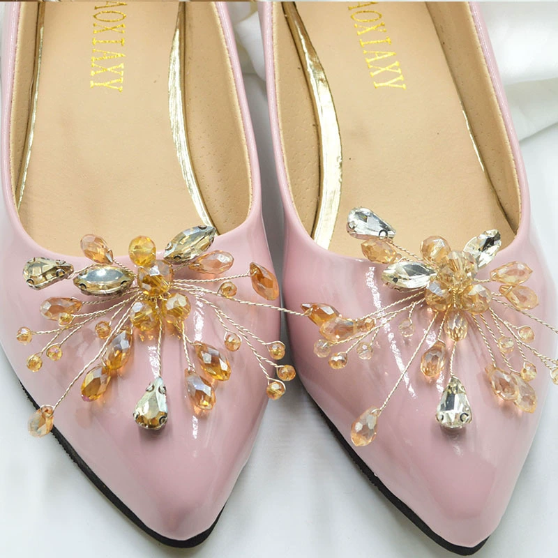 Модный свадебный зажим для обуви корейская версия обуви цветочный корсаж бюстгет аксессуар съемный зажим для цветов