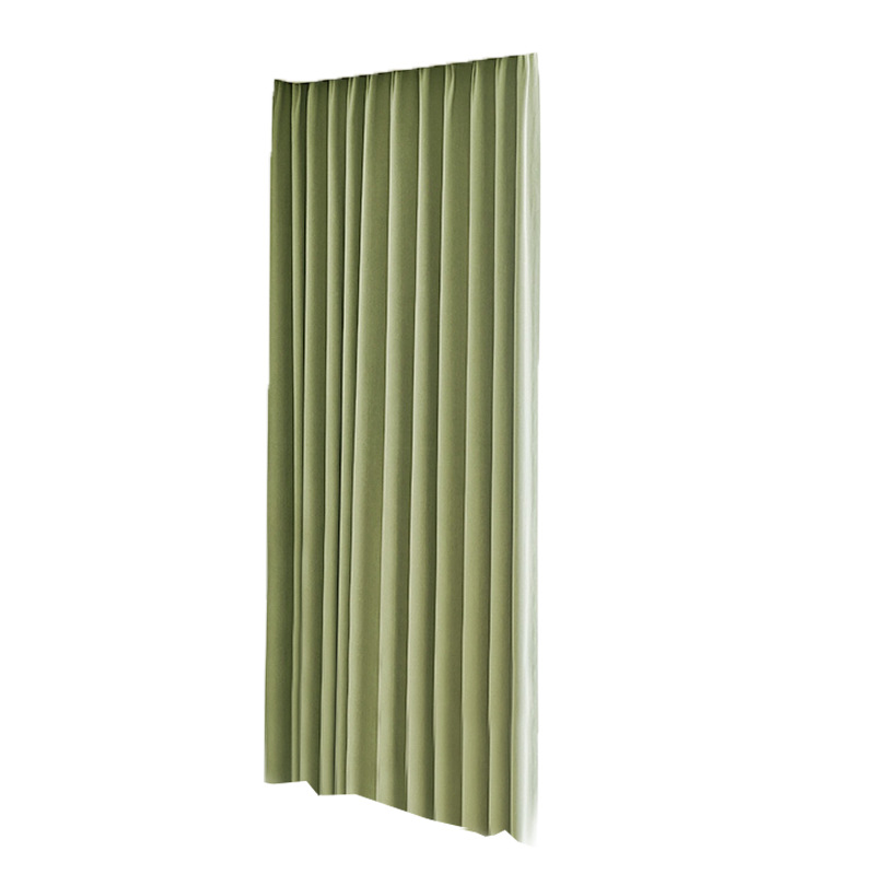 Sombreado completo 100% Praga terminado cortina dormitorio sala de estar aislamiento insonorizado color crema sombreado cortina de tela al por mayor