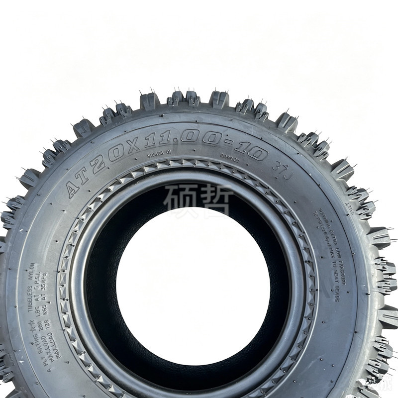 Four-Wheel Go-Kart Motorcycle Atv 20X11-10 Butterfly Thickened Off-Road Tire Aluminum Wheel Hub