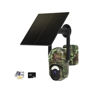 Outdoor Solar Camera Wifi 4g Tracking 2K High-Definition Camera Capture Animalка «Ра