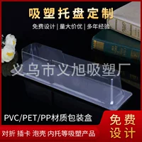 Оптовая продажа фабрики ПВХ блистерная лента прозрачная упаковочная коробка изготовленная на заказ прозрачная блистерная коробка пластиковая коробка упаковка внутренний лоток