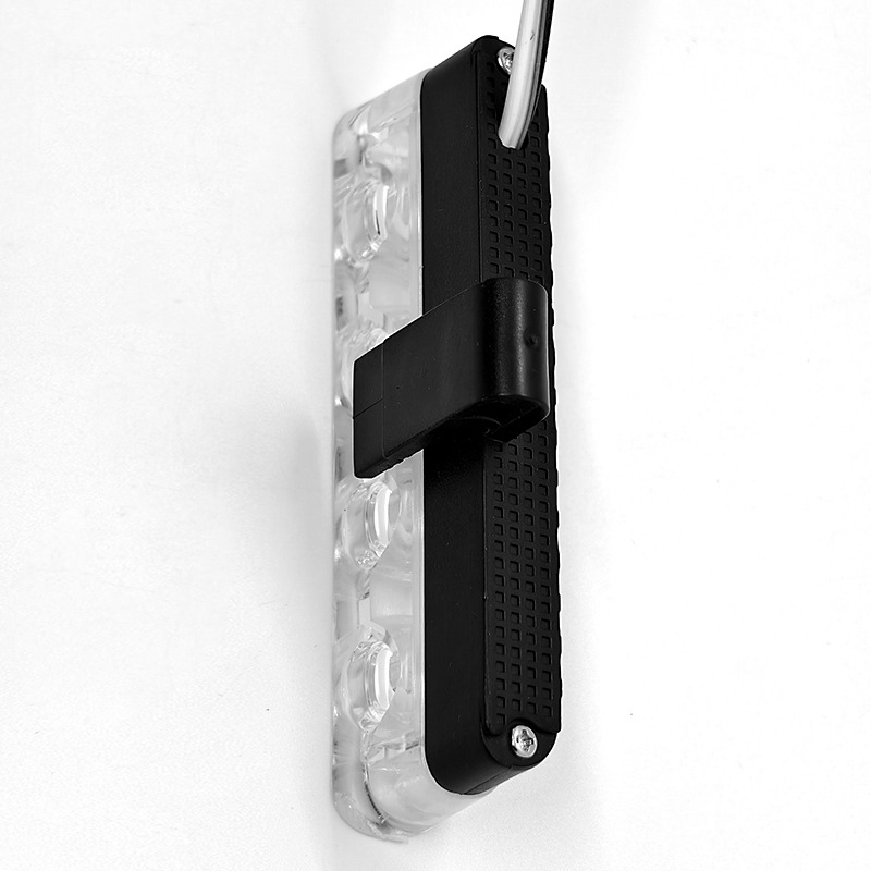 Cross-Border Car and Truck Modification Wireless Remote Control One-To-Four 16Led Grille Decorative Strobe Warning Light