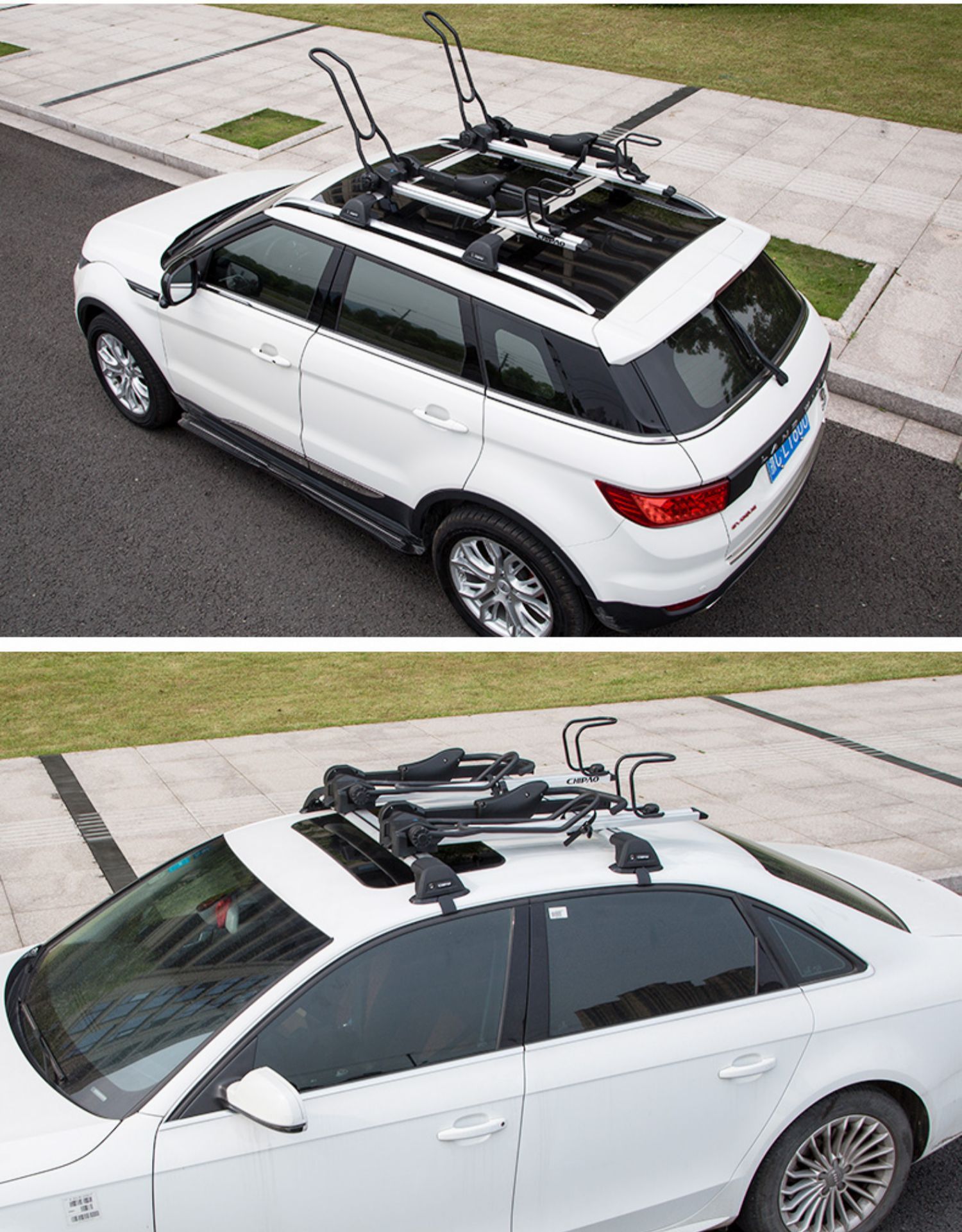 Universal Car Bicycle Rack, Car Luggage Rack, Bicycle Roof Rack, Car Bicycle Roof Rack, Hanging Bicycle Rack