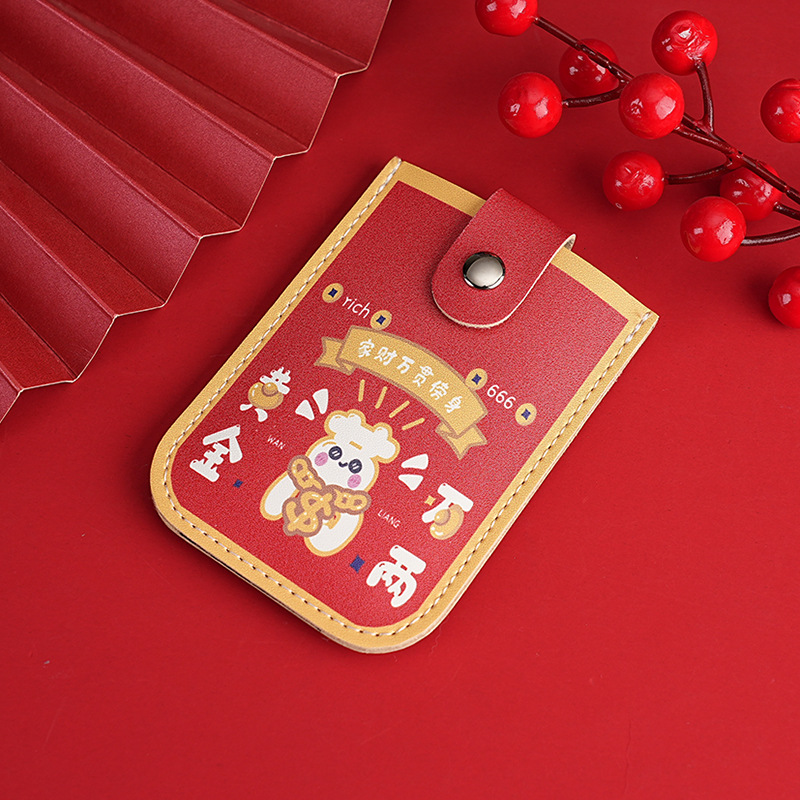 Guochao tipo extracción multi-tarjeta cartón de tarjeta de cartón de tarjeta de cartón de dibujos animados de gran capacidad tarjeta de identificación cartón de dibujos animados compacto cartón de cartón de cartón delgado