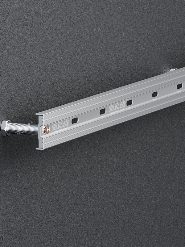 木饰护墙板铝合金型材墙面调平方案薄板粘贴上墙找平墙面