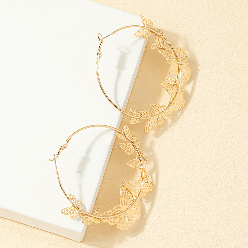 Women'S Gender INS Style, Luxurious, Fashion, Pastoral, Simple Style Style Ins Style Luxurious Lady Geometric Alloy Women's Earrings