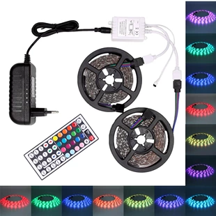 Набор светодиодной ленты 2835 RGB 12 В 3 А влагозащищённая