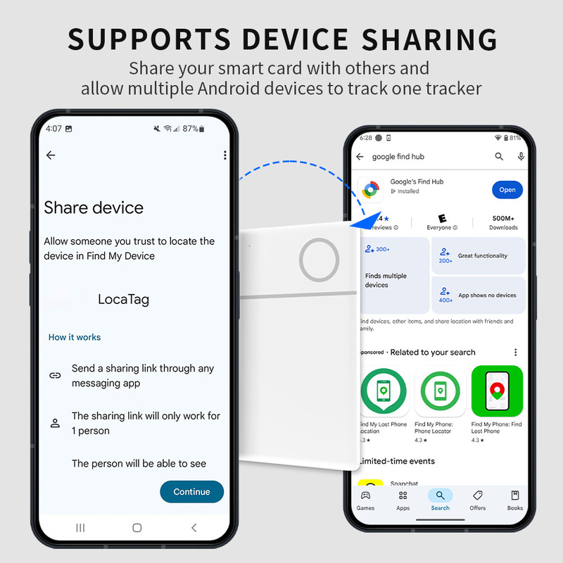 Google カード紛失防止デバイスは、Google Findhub スマート トラッカー ペット ロケーター トラッカーに適しています。|undefined