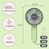 Small handheld folding air fan for elementary school students, with little bears, 03m